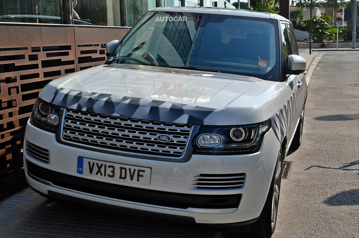 Range Rover longwheelbase spotted